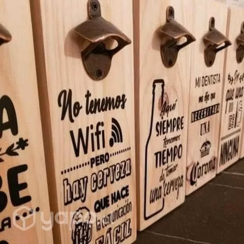 Destapador cerveza con vinilo