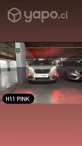 Led h11 para neblinero color rosado
