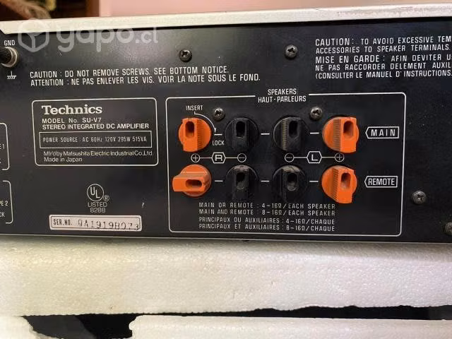 Amplificador Technics