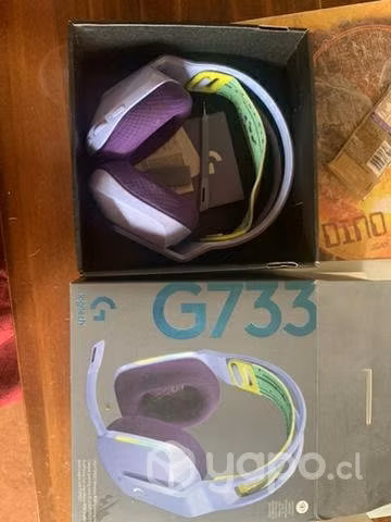 Audifonos logitech lila g733 - Imagen 4