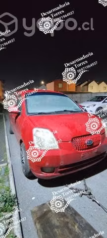 Frontal Kia morning 2007