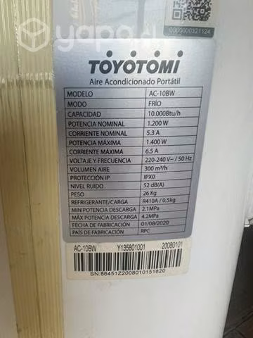 Aire Acondicionado Toyotomi - Imagen 3