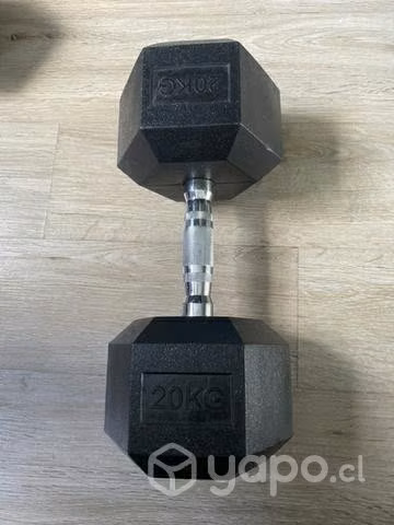 Mancuerna hexagonal 20 kilos - Imagen 2