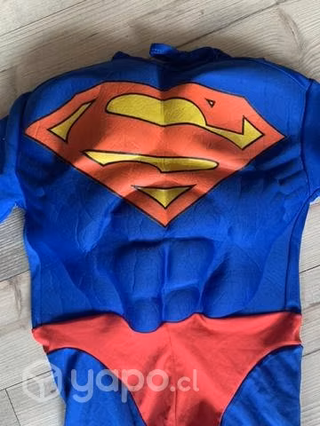 Disfraz de superman para niños entre 3 a 5 años