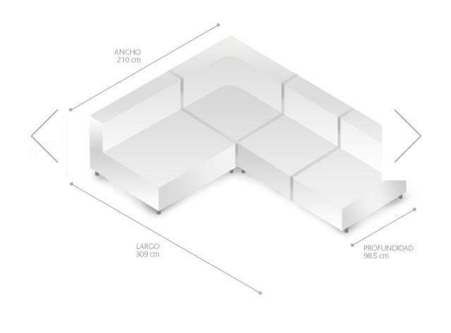 Sofá Seccional izquierdo - Imagen 3