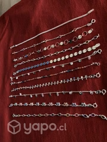 Pulseras de plata mujer