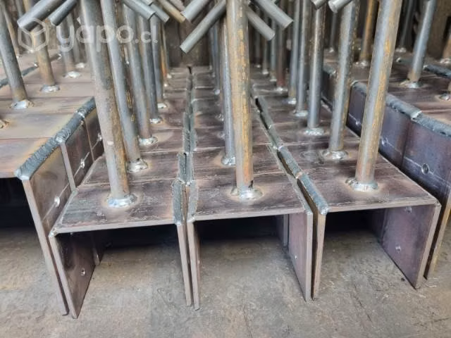 Soportes para pilares de madera