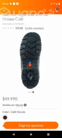 Zapato de seguridad profex anticlavo - Imagen 3