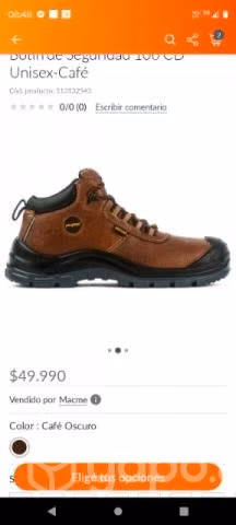 Zapato de seguridad profex anticlavo - Imagen 4