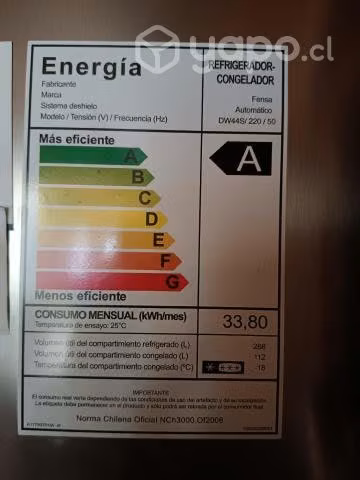 Refrigerador Fensa No Frost 400litros