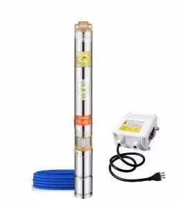 Bomba Sumergible Pozo Profundo 0.75HP 3 Pulgadas