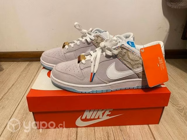 Nike Dunk Low barbero gris