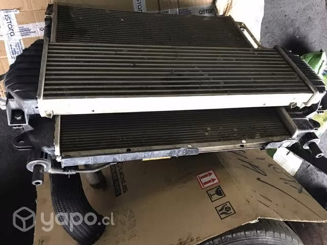 Radiador/electroventilador Ssangyong actyon sport