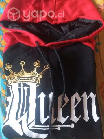 Poleron canguro QUEEN