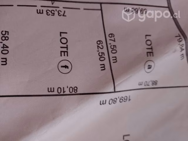 Vendo una hectárea y/o dos medias hectáreas.