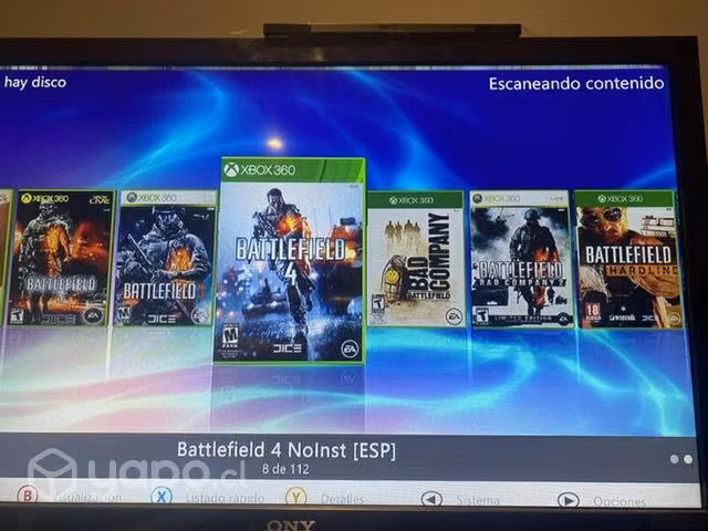 Juegos XBox 360 Disco Externo