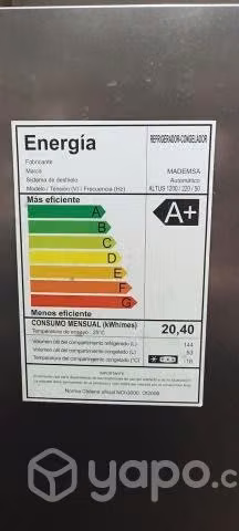 Refrigerador Mademsa Altus 1200 A+ - Imagen 3