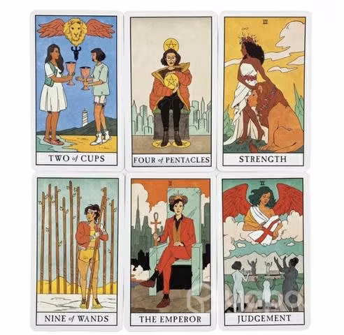 Cartas la bruja moderna del Tarot