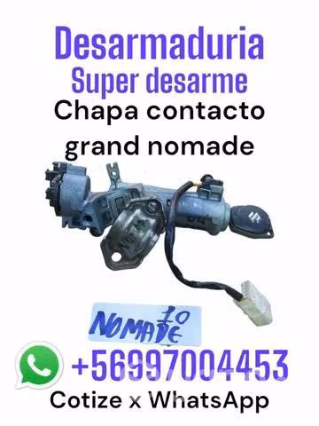 Chapa contacto Suzuki gran nómade
