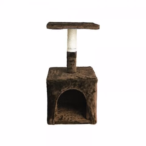 Rascador con poste para gato 2 niveles 35695