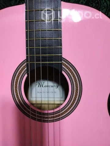 Guitarra Acustica Rosada MERCURY