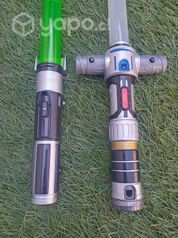 2 Sables de luz Star Wars (con sonido) Originales
