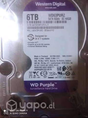 Disco duro 6tb
