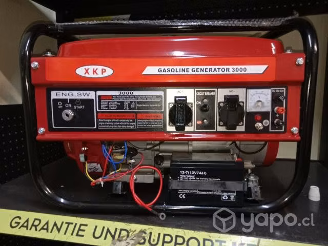 Generador XKP 3 kva encendido electrico
