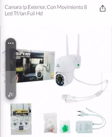 Camara de seguridad wifi 5G full HD