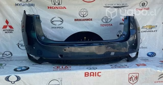 Parachoque Mazda Cx5 2017-21. Trasero Azul