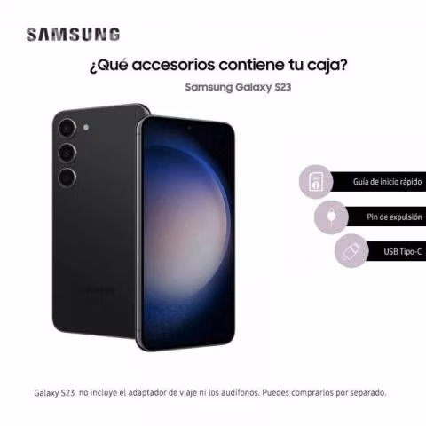 Celular Samsung Galaxy S23 128 GB 5G Black