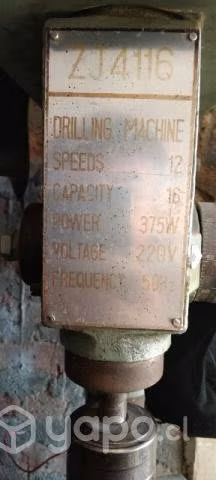 taladro pedestal grande.