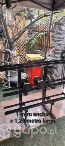 Rack para mancuernas