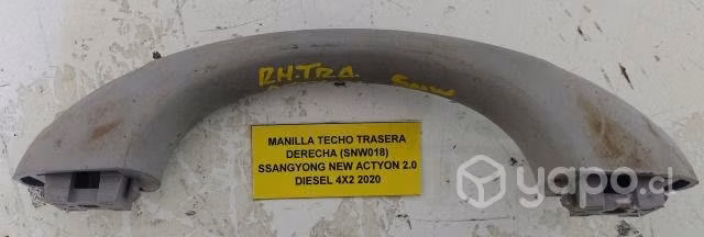 Manilla Techo Tras der SSangyong New Actyon 2020
