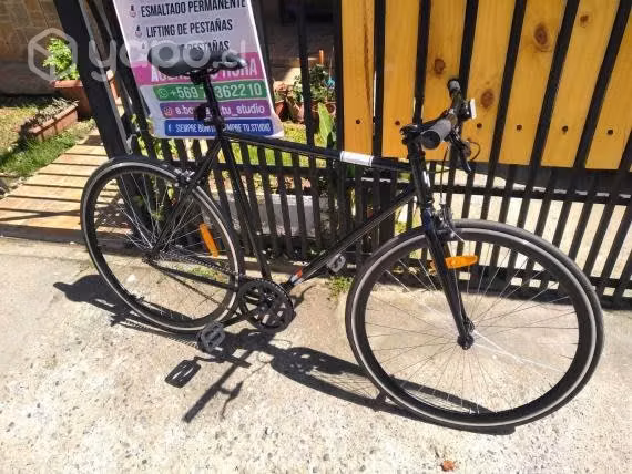 Bicicleta 700 hiland negra