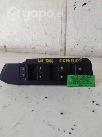 Botonera AlzaVidrio Del Izq Chevrolet Captiva 2016