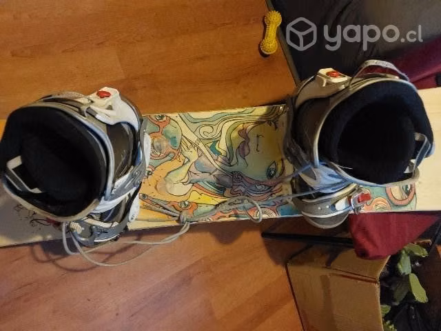 Tabla + botas de snowboard