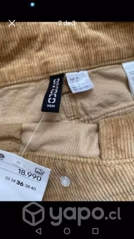 Mini Falda h&m nueva, talla 36 - Imagen 2