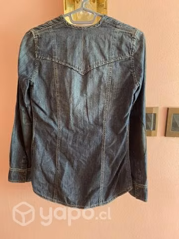 Chaqueta de mezclilla mujer - Imagen 2