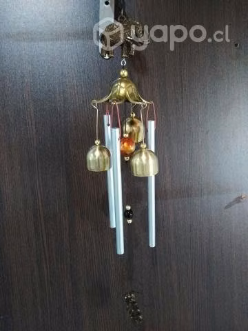Carillon o canta vientos de tubos y campanas - Imagen 2