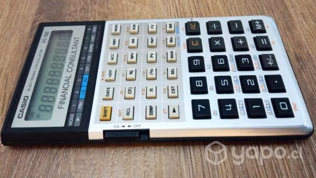 Casio FC-100 Financial Consultant Japonesa
