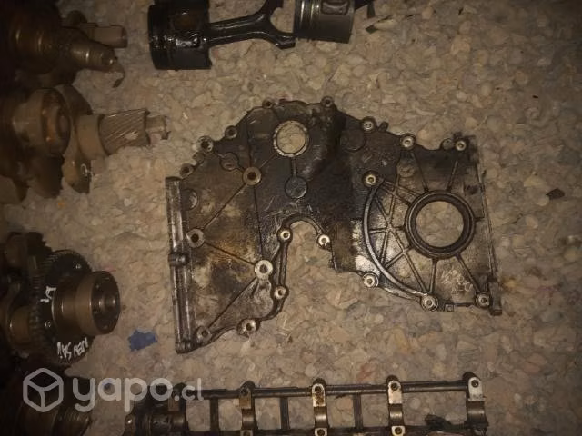 Hyundai santa fe diesel tapa distribución base alu - Imagen 3