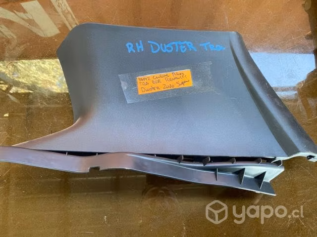 Tapiz cubre pilar tras sup der Renault Duster 2020