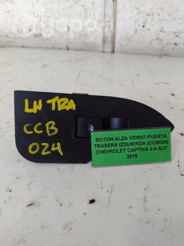 Boton Alza Vidrio Tras Izq Chevrolet Captiva 2016