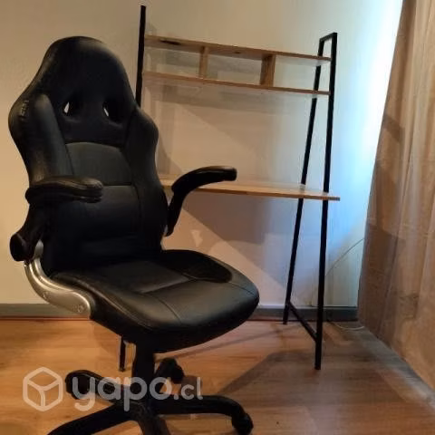 Silla Gamer + Escritorio Minimalista