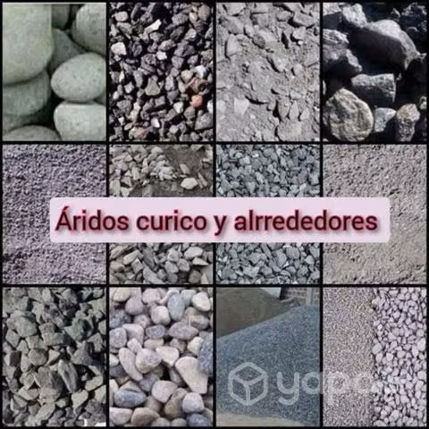Aridos para construcciones