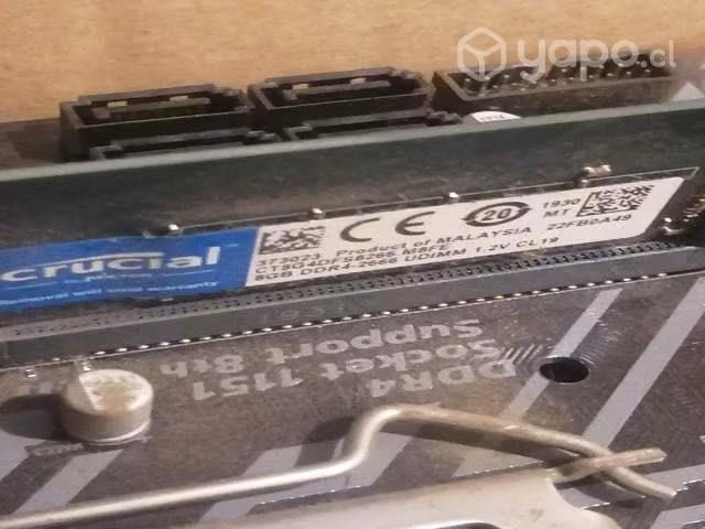 I3-9100f placa base h310m ds2 2.0 - Imagen 4