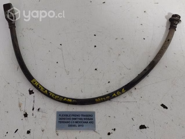 Flexible Freno Tras Der (186) Nissan Terrano 2013