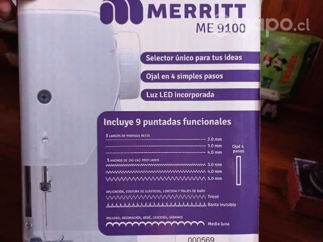 Máquina de coser Merrit 9100 - Imagen 3
