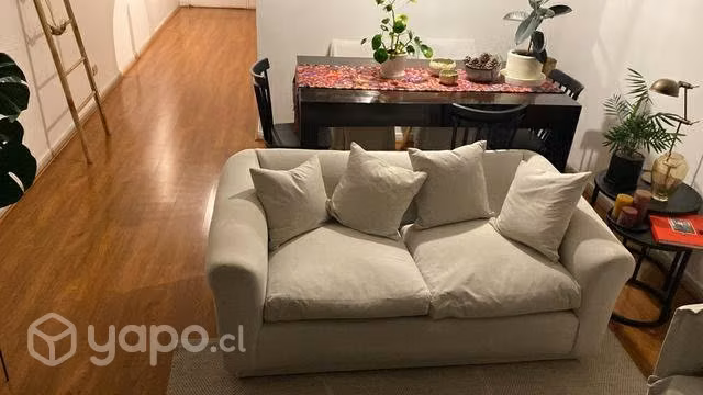 Sillón dos plazas retapizado - Imagen 3